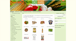 Desktop Screenshot of oekohans.com